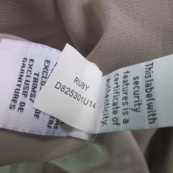 DVF Ruby Silk Dress Size 6 - Picture 16 of 16